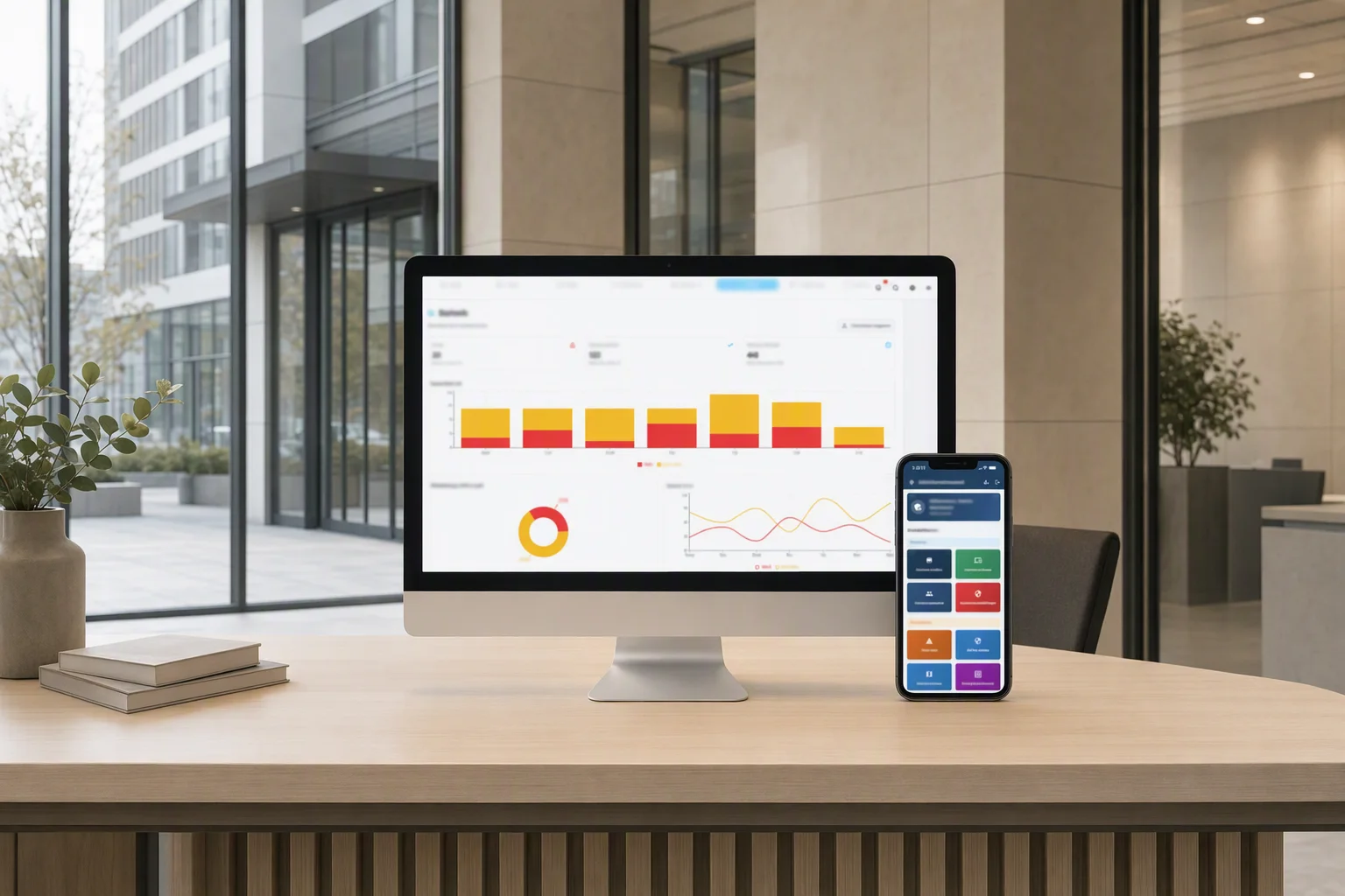 Siren Portal och mobilapp i en fastighetsmiljö